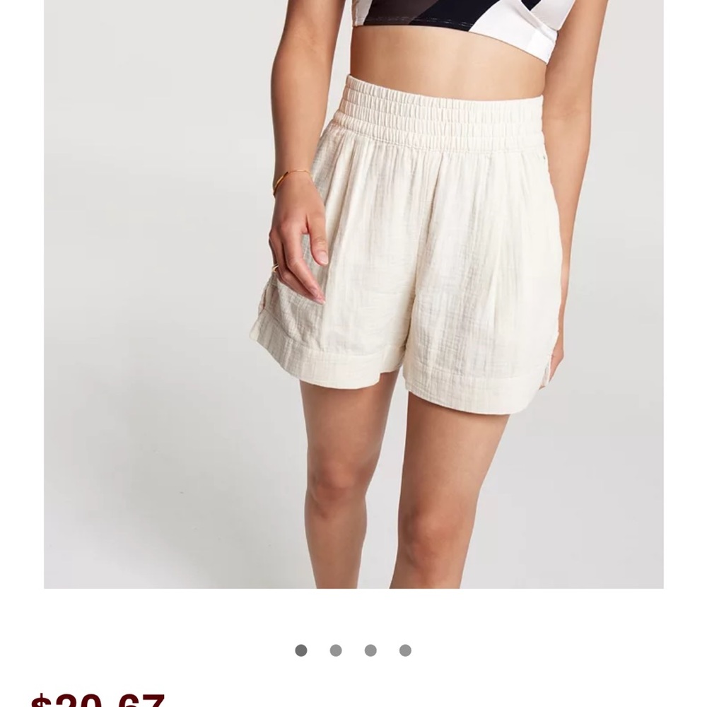 Linen shorts
